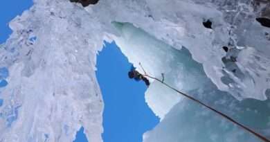 ледено катерене, Върхове