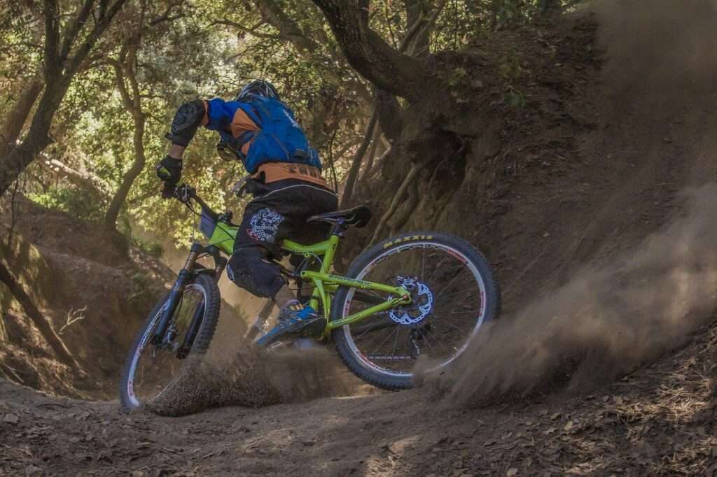 mountain bike, Върхове