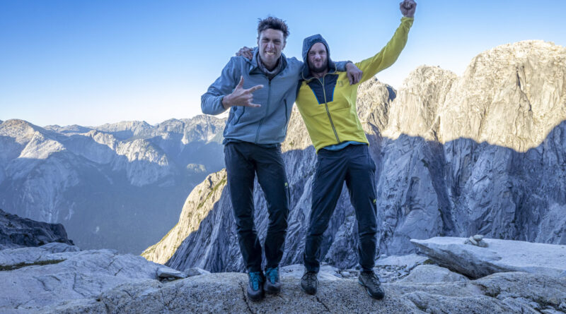 Мирко Грасо и Йерней Крудер на върха