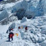 фиксиране на маршрут към еверест