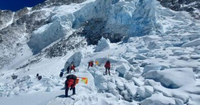 фиксиране на маршрут към еверест