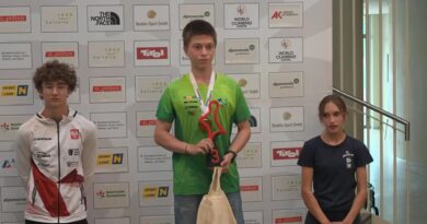 Бронзов медал за Лъчезар Даскалов на Европейската купа по катерене в Санкт Пьолтен