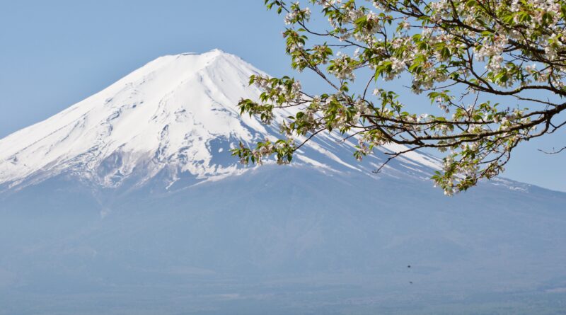 вулканът фуджи