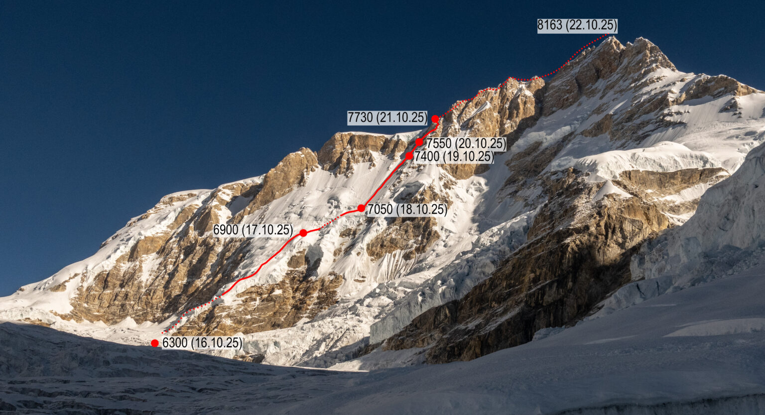 Манаслу нов маршрут