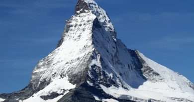 връх матерхорн швейцарски алпи