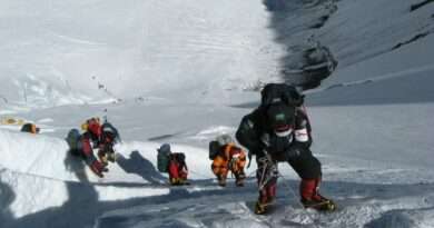 опашка от алпинисти на еверест