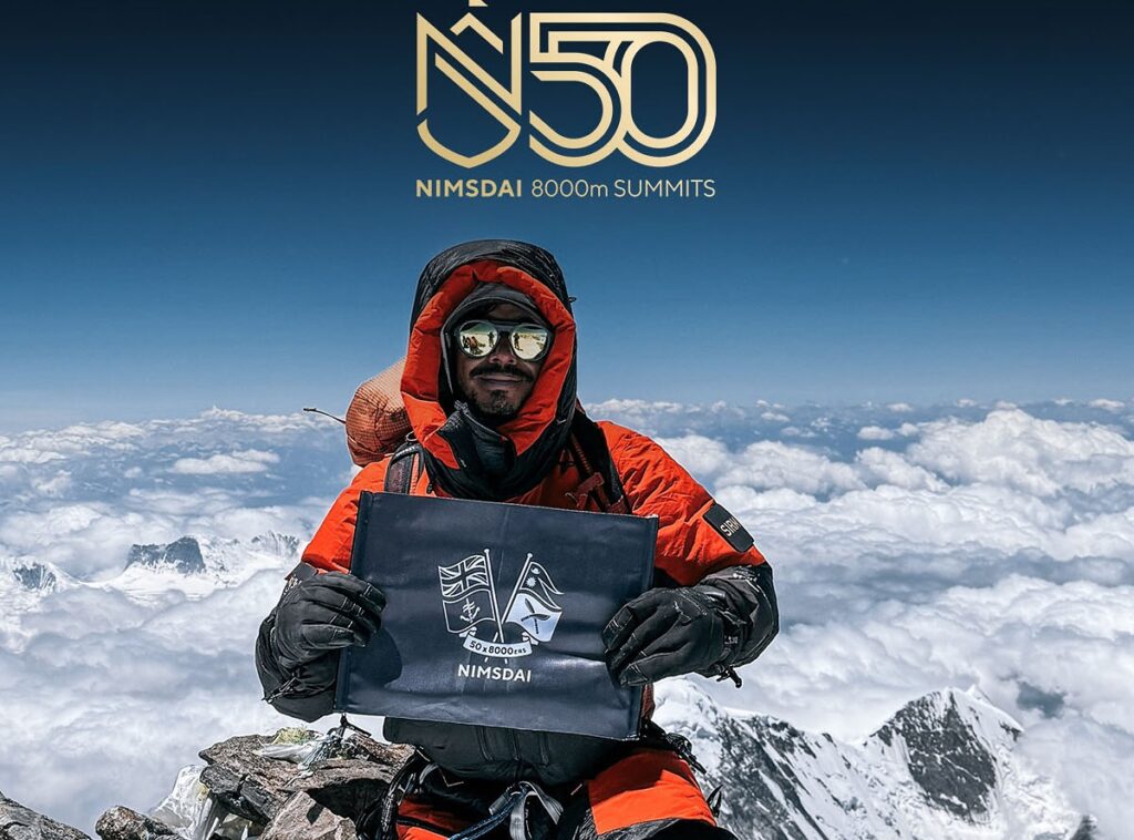Нирмал Пурджа 50 осемхилядника