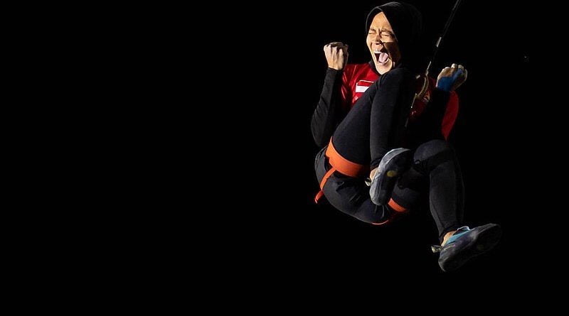 индонезийска катерачка скоростно катерене