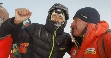 Денис Урубко и Пипи Кардел на Гашербрум I