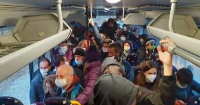 витоша претъпкан автобус